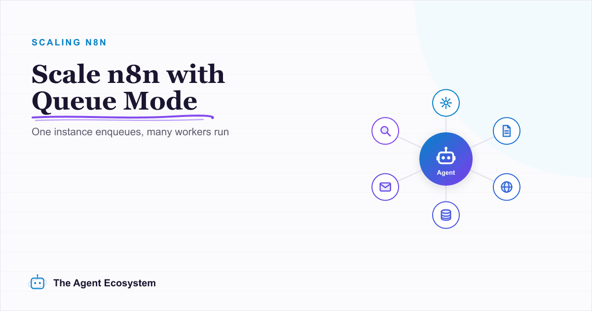 n8n Queue Mode: Scale AI Workflows with Workers and Redis